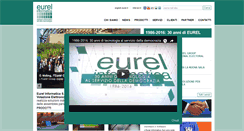 Desktop Screenshot of eurel.it